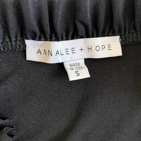 Annalee + Hope | Black Sleeveless Ruffle Dress | Size: Small - Picture 2 of 7